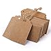 Produktbild 100pcs Paper Blank Card DIY Gift Tags Rectangle Label Brown