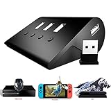 ps3 wireless controller pc adapter 【 Hohe Leistung Kostenverhältnis】: Dieses Set enthält einen Controller-Konverter und einen USB-Hub.