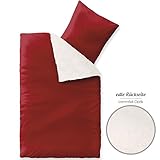 Die Bezüge sind zum leichteren Beziehen mit einem Reißverschluss ausgestattet, maschinenwaschbar bis 40 Grad Celsius, trocknergeeignet und bügelfrei. Bitte vor dem ersten Gebrauch separat waschen