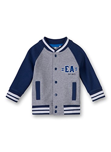 Sanetta Baby Boys' Sweatshirt Blue Blau (blue ocean 50166) 3-6 Months