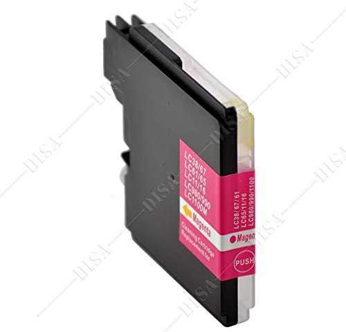 10 x Tintenpatronen kompatibel zu LC-980 / LC1100 Brother DCP Serie DCP-185C / DCP-195C - 5