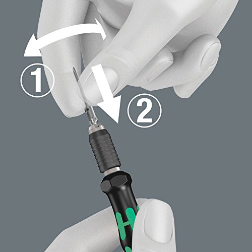 Wera Kraftform Kompakt Micro-Set/11 SB Elektroniker-Schraubendrehersatz, 11-teilig, 05135938001 - 10