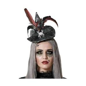 ATOSA diadema de bruja gris