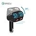 Price comparison product image Rytaki Quick Charge 3.0 Car Charger,12V/24V 2-Socket Cigarette Lighter Adapter Multi Power Outlet with Dual USB Ports for GPS,iPhone,iPad, Android,Tablet,Dashcam