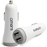 JUO Omars 4.8A Dual USB Output Car Charger