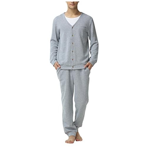 Dolamen-Coppie-Pigiama-per-Uomo-Signore-calda-molle-inverno-Pigiama-da-notte-Cotone-Uomo-Pigiama-invernale-manica-lunga-Top-Pantaloni-con-tasche