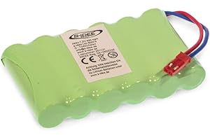 s-idee® 18185 7,2V 400mAh Power LiPo Akku 18145 Ferngesteuerter Kettenbagger 1550 und Kipplaster 1573 Ersatzakku Huina 1550 1573