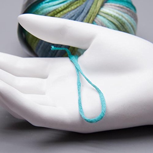 Lana Grossa Allegro 014 Mint/Petrol/Senf/Oliv/Dunkelgrau - 2