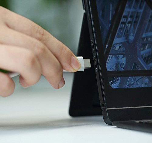 Hrph USB3.1 Typ-C zum Mini Display Port Adapter 4K HD USB-C zum Mini DP Konverter Kabel für Apple Air Pro Macbook Air - 3