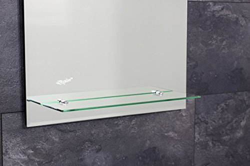 Badspiegel mit Facette und Ablage 700 x 500 mm - 3
