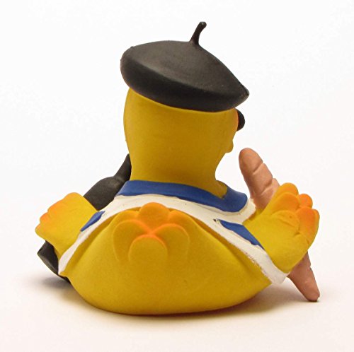 Duck au vine – Frankreich Badeente Quietscheentchen Gummiente Plastikente Quietscheente - 5