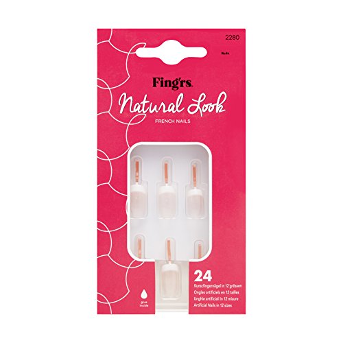 Fing'rs Natural Nails, nude, 1er Pack (1 x 24 Stück)
