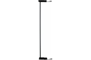 Safetots Pièce d'Extension pour la Barrière d'Escalier sans Vis, 6,5 cm, Noir, Extension pour la Safetots Barrière d'Escalier sans Vis Noire