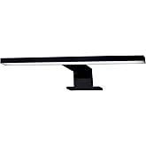 Diyez Meri&ccedil; Dekoratif Led Banyo Aplik 30cm Siyah (6500K Beyaz Işık, 30 cm)