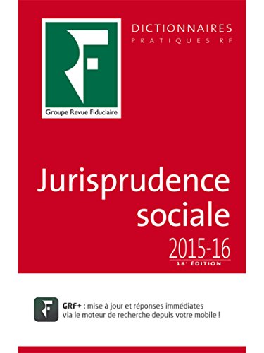 Jurisprudence sociale 2016-17 Jurisprudence sociale 2016-17