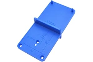 RDNKVB Plantilla para taladrar,Plantilla para la línea Blue Hole,Plantilla para bisagras de cazoleta de plástico Plantilla para taladrar bisagras de cazoleta,Plantilla para taladrar bisagras