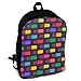 Produktbild Formen Linien Bunte Mode Druck Erwachsene Rucksack Reise Wandern Rucksack