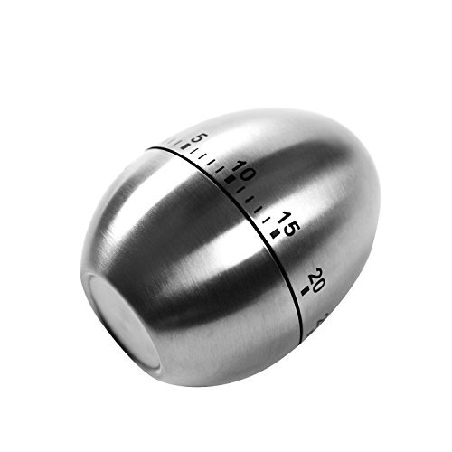 Eieruhr Family Care Zeitmesser Küche Maschinerie Eiförmige Stahl Kurzzeitwecker mit Stoppuhr Rostfreier Kurzzeitmesser - 3