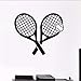 Produktbild Cmhai Tennis Sport Wandtattoo Vinyl Tennis Sport Spiel Wandaufkleber Sport Room Decor Tennis Ball Wandkunst Wand Gym Aufkleber 42 * 36 Cm