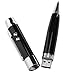 Produktbild FLAMEER USB 2.0 Stick 64GB Speicherstick Stift Kugelschreiber Geschenk mit LED Taschenlampe