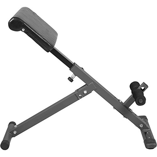 GYRONETICS E-Series Rückentrainer klappbar Hyperextension – Bauchtrainer mit gepolsterter Beinfixierung - 2