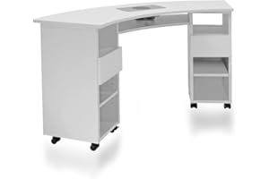 SNC Manicure Table Nail Table Studio Table with Suction System SA-30 Model KT-03