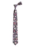 next Hombre Corbata De Algodón Flores Estilo Formal Elegante