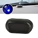 Produktbild beler Universal Blau LED Solar Power Auto Simulierte Dummy Alarm Sicherheit Warnung Anti-Diebstahl Licht Lampe