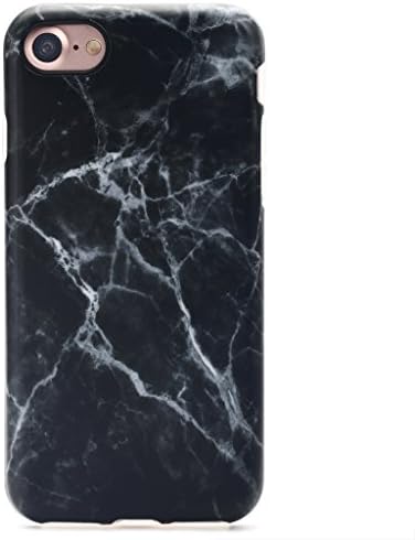 4.7" iPhone 7 SGSELLER™ TPU IMD Slim-Fit Ultra-Thin Anti-Scratch Shock Proof Dust Proof Anti-Finger Print Matte Case Casing (Marble - Black-Green)