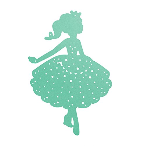 Amazingdeal365 1 PCS Pretty Metall Form Stanzschablonen Schablonen Schneiden DIY Dekor Sammelalbum Karten Buchzeichen Lesezeichen als Geschenk für Freunde Geburtstag Kinder,Kindergarten Hobby Schule Handarbeit Unterricht usw. Ein tolles Geschenk! - 2