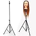 Neverland Beauty Adjustable Stainless Steel Tripod Stand Mannequin Holder for Training Head (with Bag) 78-133cm
