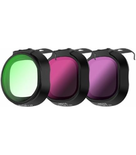 Filterset voor DJI Neo 2 Drone, UV ND8 ND16 ND32 CPL-lensfilters met meerlaagse coating, filterset met neutrale dichtheid voor camera-accessoires (CPL