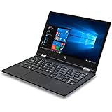 iOTA 360 11.6'' Convertible Touch HD Laptop (Silver) - (Intel Quad Core Atom Z8350 (Burst 1.92GHz) Processor, 2 GB RAM, 32 GB eMMC Storage, QWERTY UK Keyboard, Windows 10)