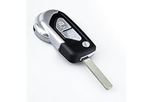 Pro-Plip Cle plip Compatible Avec c3 ds3 2 Boutons Coque Boitier de telecommande