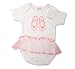 Baby Girls Body Vest with Frill Ballerina Shoes Design (0-3 Months)