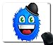 Produktbild Vector Furry Hat Monster rutschfeste Gummi Gaming Mauspad Größe 22,9 cm (220 mm) X 17,8 cm (180 mm) X 1/8 (3 mm)