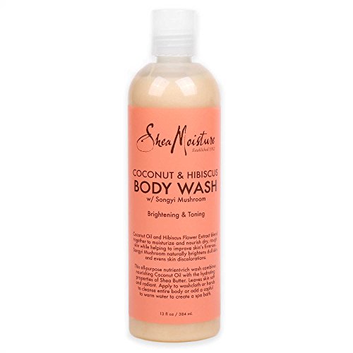 Shea Moisture Coconut Hibiscus Body Wash 385 ml