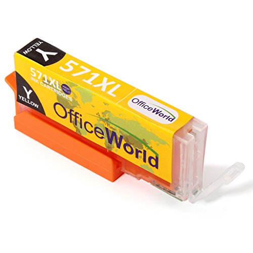 OfficeWorld Kompatible Patronen Ersatz für PGI-570XL CLI-571XL Druckerpatronen (2PGBK, 2BK, 2C, 2M, 2Y) Hohe Kapazität mit PIXMA MG5750 MG5751 MG5752 MG5753 MG6850 MG6851 MG6852 MG6853 TS5050 TS5051 TS5053 TS5055 TS6050 TS6051 TS6052 - 7