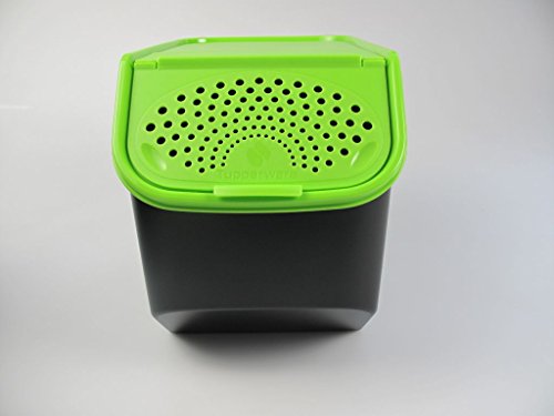 TUPPERWARE Kartoffel-Lager 8,3 L schwarz grün Kartoffellager Kartoffelmeister 7972 - 4
