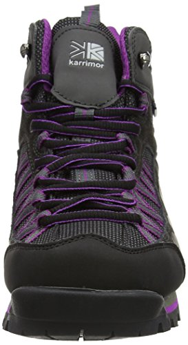 Karrimor Spike Mid II Ladies Weathertite, Botas de Senderismo para Mujer, Morado (Black Purple), 42 EU - Karrimor