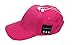 Produktbild Baseball-Cap, Sonnenhut, Outdoor-Sport-Stereo-Kopfhörer, Headset, Kopfhörer mit Mikrofon, kabellos, Bluetooth 4.2, mit Klettverschluss, Blau rosered
