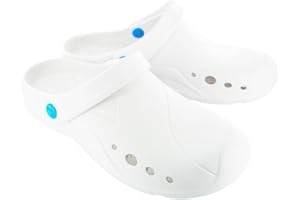 Hurry Jump Chaussures Hôpital - Sabot Médical Chaussure infirmière Aide Soignante Blanc EVA Anti dérapante Lavable