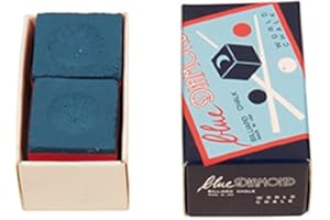 Manuel Gil Tiza Billar Blue Diamond Azul 2 unid