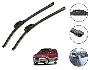 Auto Hub Car Wiper Blades for Tavera - Set of 2 Pcs (D-22,P-16)
