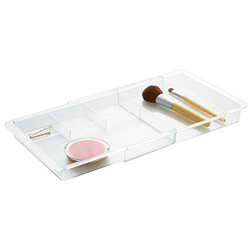 InterDesign 40530EU Linus Ausziehbarer Schubladen-Organizer, durchsichtig - 3