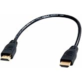 30cm Kısa Hdmi Kablo Altın U&ccedil;lu Full Hd 3d V1.4b