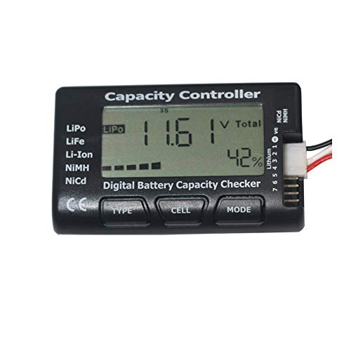 HTRC Battery Capacity Tester Indicator LCD Voltage Checker Controller