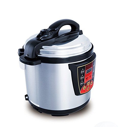 Preisvergleich Produktbild RFV Elektrischer Schnellkochtopf der Superhochleistung für kommerziellen elektrischen Schnellkochtopf der großen Kapazität,Silber,A