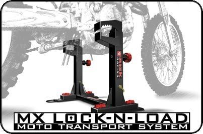 Risk Racing Black Lock-N-Load Strapless Motocross Transport System