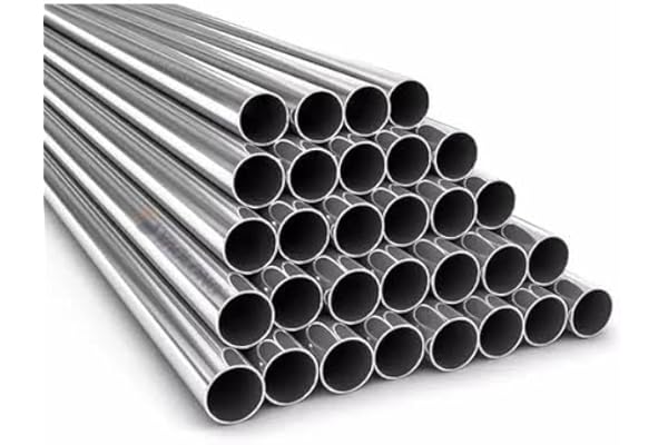 Stainless Steel Pipe 304, 19mm OD, 16 SWG, 4 Feet Length, Glossy Finish
